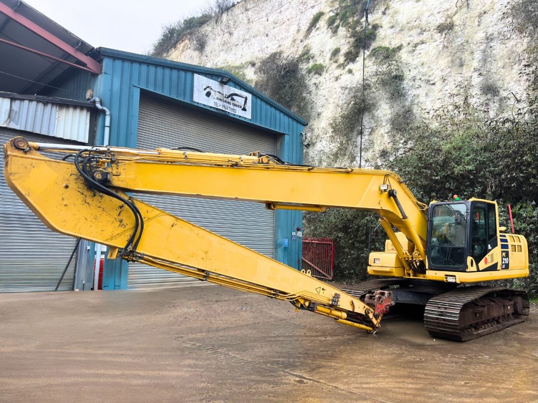 used long reach excavator