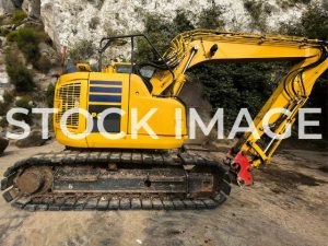 Komatsu PC228 Stock Image