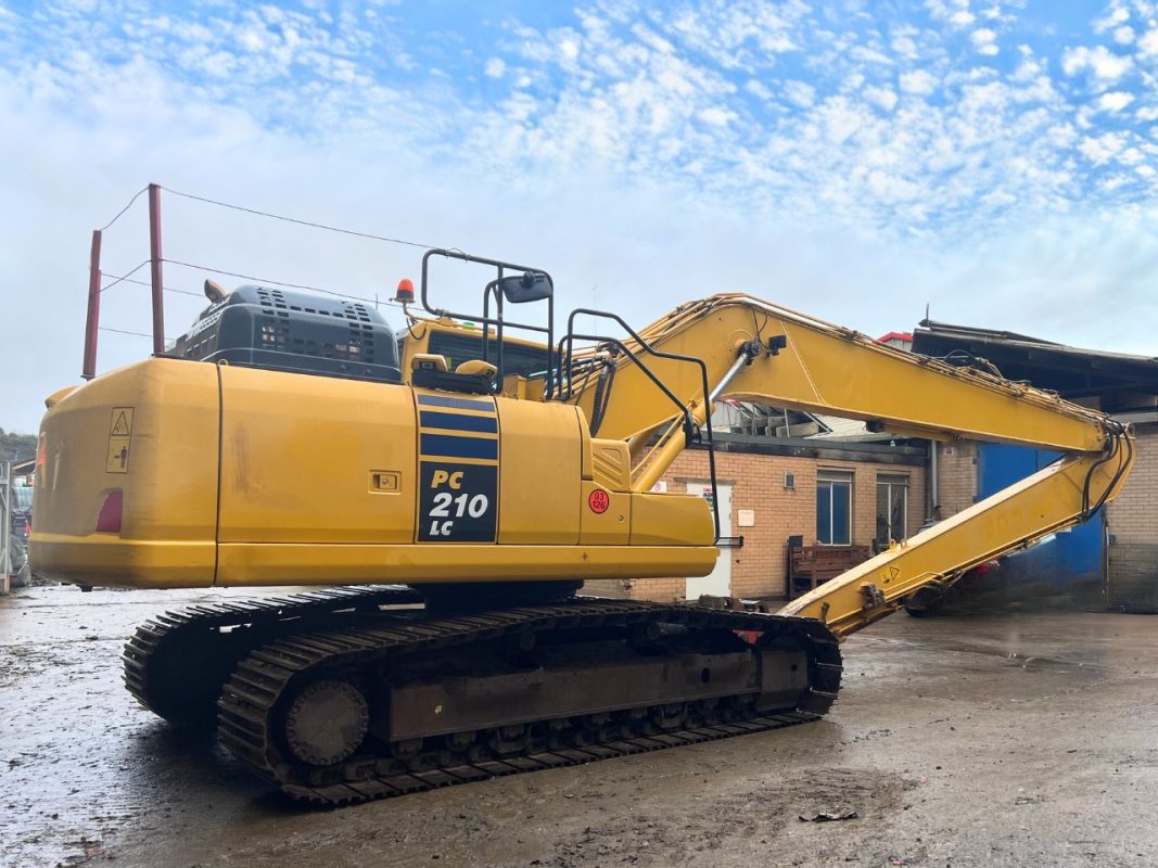 used long reach excavator