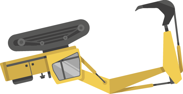 Upside Down 404 Digger