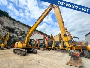 Komatsu PC210 SLF Long Reach Excavator for sale - U00460