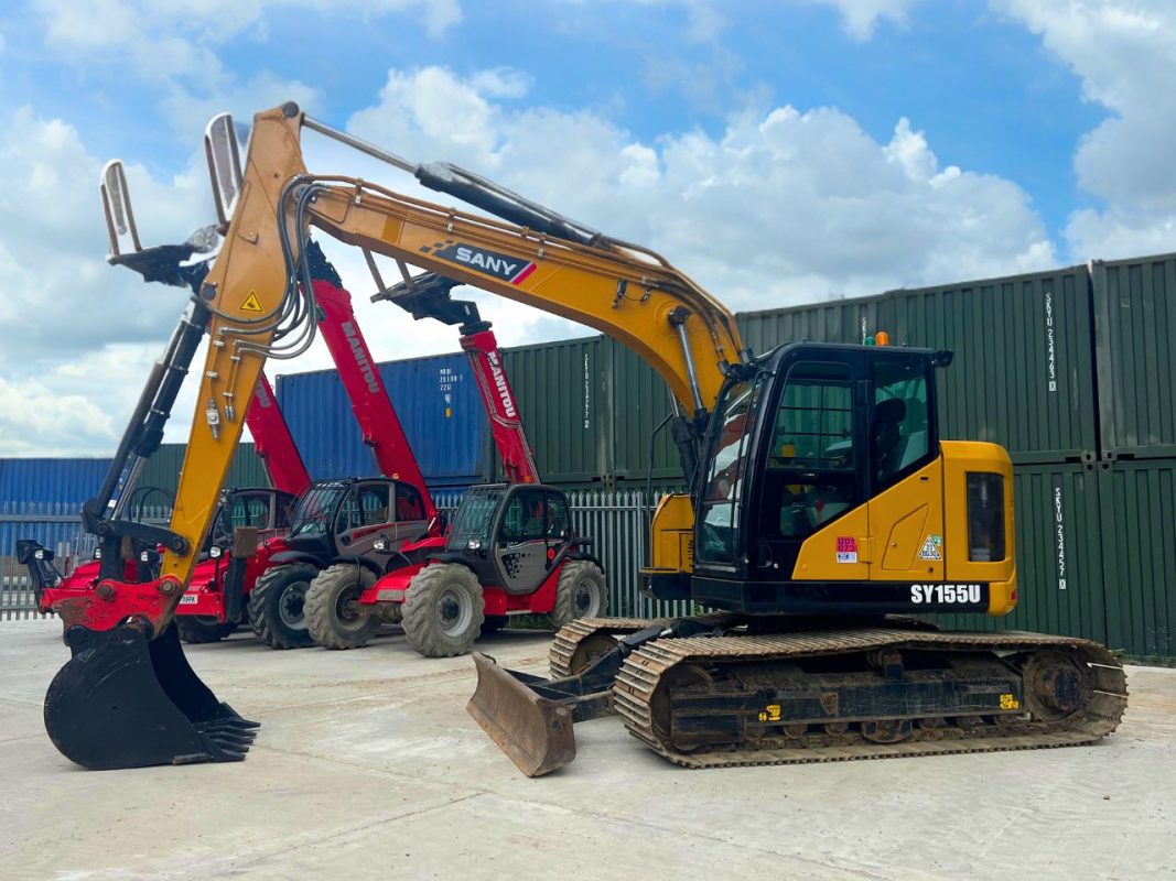 Sany SY155U Tracked Excavator for Sale