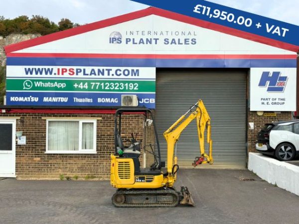 Komatsu PC14 MR-3 Mini Digger for sale - M08062
