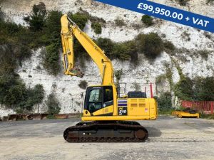 Komatsu PC210 Tracked Digger for sale - U01076
