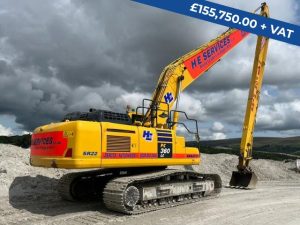 Komatsu PC360 SLF long reach digger for sale - U00453