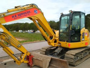 Komatsu PC80 MR-5 digger for sale - K05074