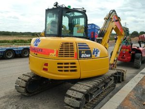 Komatsu PC80 MR-5 digger for sale - K05074