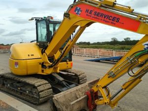 Komatsu PC80 MR-5 digger for sale - K05074