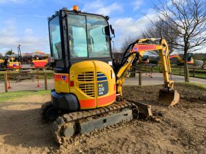 Komatsu PC26 MR-3 mini digger for sale - M00443