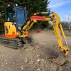 Komatsu PC26 MR-3 mini digger for sale - M00444