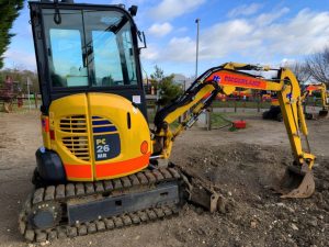 Komatsu PC26 MR-3 mini digger for sale - M00445